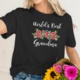 Worlds Best Grandma Flower Swag Grandma Gifts Women T-Shirt Gifts for Her