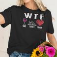 Wtf Wine Turkey Family Thanksgiving Cute Dinner Gift Women T-Shirt Gifts for Her