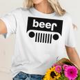 Beer Jeep Women T-Shirt Gifts for Her