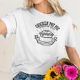 Chicken Pot Pie Appreciation Society Funny Food Women T-Shirt Gifts for Her