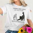 Coffee And Cat Lover She Also Needs A Cat New 2022 Gift Women T-Shirt Gifts for Her