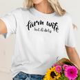 Cute Farm Wife Hot & Dirty Women T-Shirt Gifts for Her