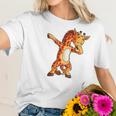 Dabbing Giraffe Giraffes Funny Dab Dance Tees Gifts Women T-Shirt Gifts for Her