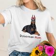 Doberman Mom Dog Pet Lover Gift Women T-Shirt Gifts for Her