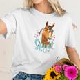 Dreamworks Riding Free Spirit Horseshoe Women T-Shirt Gifts for Her