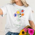 Flowers Bouquet Artwork Women T-Shirt Gifts for Her