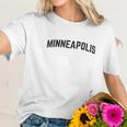 Minneapolis Classic Retro City Grey Style Minnesota Nice St Paul Men Women Women T-Shirt Gifts for Her