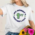 My Mommys 1St Mothers Day Round Women T-Shirt Gifts for Her