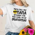 Mothers Day For Cool Nana Grandma Emoji Shades Women T-Shirt Gifts for Her