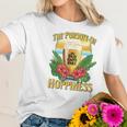 Old Guys Rule Hoppiness Iris Beer Lover Women T-Shirt Gifts for Her