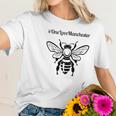 One Love Manchester Bee Tee Women T-Shirt Gifts for Her