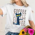 Pete The Cat Pete With Coffee Women T-Shirt Gifts for Her