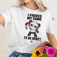 Ryans World Combo Panda I Paused My Game To Be Here Boys Women T-Shirt Gifts for Her