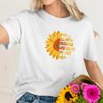 Sunflower Tee Im Blunt Because God Rolled Me That Way Women T-Shirt Gifts for Her