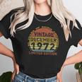 50 Years Old Vintage December 1972 Distressed 50Th Birthday Women T-Shirt Gifts for Women