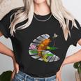 Animal Lovers Fishing Carp Fish DragonflyWomen T-Shirt Gifts for Women