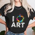 Ars For Teachers I Love Art Artist Women T-Shirt Gifts for Women