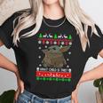 Baby Yoda What Child Is This Ugly Christmas Shirt Women T-Shirt Gifts for Women