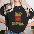 Best Friends Set Bff Set Burger Fries Junk Food Matching Women Women T-Shirt Gifts for Women