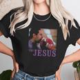 The Big Lebowski Jesus Licking The Bowling Ball Graphic Women T-Shirt Gifts for Women