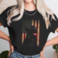 Black Labrador Gift Usa Flag Lab Owner Duck Hunter Women T-Shirt Gifts for Women