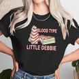 Blood Type Little Debbie Christmas Cake Women T-Shirt Gifts for Women