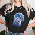 Call Of The Wild Howling The Full Moon Alpha Wolf Women T-Shirt Gifts for Women