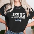 Check Out This Awesome Jesus He Had 12 Men Too Seattle Seahawks Canvas Usa - Copy 2 Women T-Shirt Gifts for Women