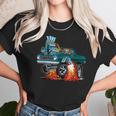 Classic Sixties Muscle Car Funny Dragster Hot Rod Cartoon V4 Women T-Shirt Gifts for Women