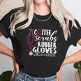 Coffee And Rubber Gloves Nurselife Night Shift Gift Women T-Shirt Gifts for Women