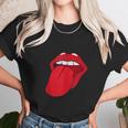 Cool Lips Bite Kiss Me Red Lips Mothers Day Gift Women T-Shirt Gifts for Women