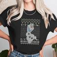 Disney Frozen Olaf Sven Ugly Christmas Sweater T-Shirt Women T-Shirt Gifts for Women