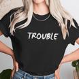 Double Trouble Sibling Brother Sister Matching Twins Women T-Shirt Gifts for Women