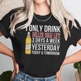 I Only Drink Miller High Life Beer 3 Days A Week Yesterday Today & Tomorrow Gift Pt Women T-Shirt Gifts for Women