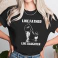 Eagles Fans Like Father Like Daughter Women T-Shirt Gifts for Women