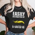 Easily Distracted By Banana Slugs Women T-Shirt Gifts for Women