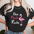 Our Flock Rocks Adorable Flamingo Cruise Christmas Vacation Gift Women T-Shirt Gifts for Women