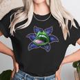 Flower Lip Green Blue Cannabis Marijuana Weed Pot Leaf Lover Women T-Shirt Gifts for Women