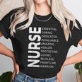 Frontline Warrior Nurse Essential Worker Graphic Design Printed Casual Daily Basic Women T-Shirt Gifts for Women