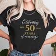 Funny 50 Years Of Marriage 1970 50Th Anniversary Women T-Shirt Gifts for Women