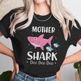 Funny Mother Pink Shark Doo Doo Doo Women T-Shirt Gifts for Women