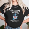 Grandpa Shark Doo Doo Fathers Day Grandpa Christmas Women T-Shirt Gifts for Women