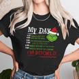 Grinch Christmas My Day List Time Im Booked Sweatshirt Hoodie Women T-Shirt Gifts for Women