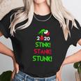 The Grinch Hand Holding 2020 Stink Stank Stunk Christmas Women T-Shirt Gifts for Women