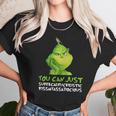 Grinch You Can Just Supercalifuckilistic Kissmyassadocious Christmas Women T-Shirt Gifts for Women