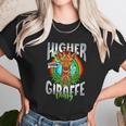 Higher Than Giraffe Pussy Funny Stoner 420 Pot Gift Women T-Shirt Gifts for Women