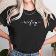 Hubby Wifey Women T-Shirt Gifts for Women