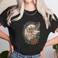 Jackalope With Flowers Women T-Shirt Gifts for Women