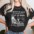 I Just Want To Be A Stay At Home Mom Creative 2022 Gift Women T-Shirt Gifts for Women