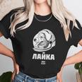 Laika 1957 Space Sputnik Mission Russian Dog Women T-Shirt Gifts for Women